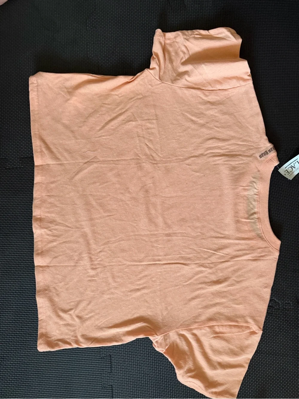 The Children's Place Peach Tee with Hot Pink 